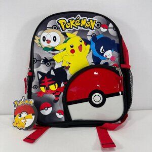 Pokemon Backpack Youth Gotta Catch EM All Pikachu Litten Rowlet Popplio